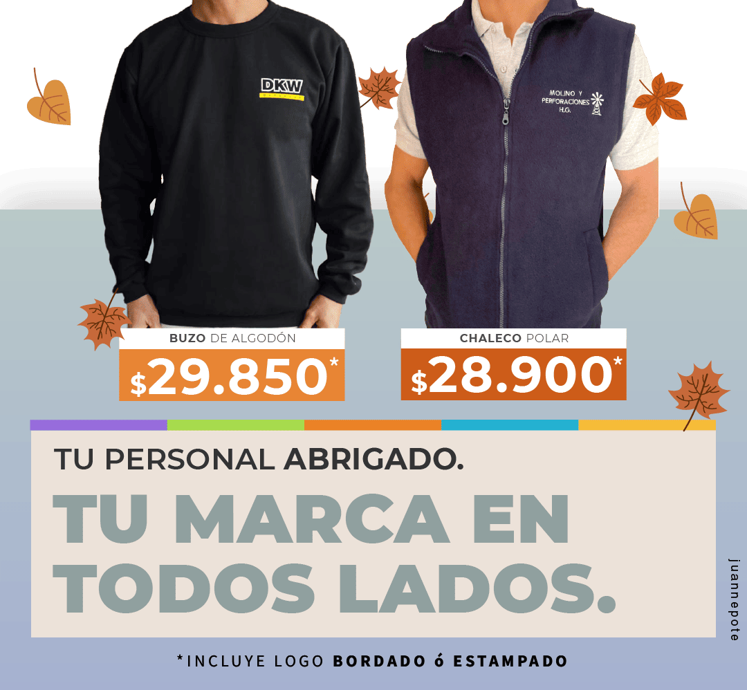 buzo y chaleco polar