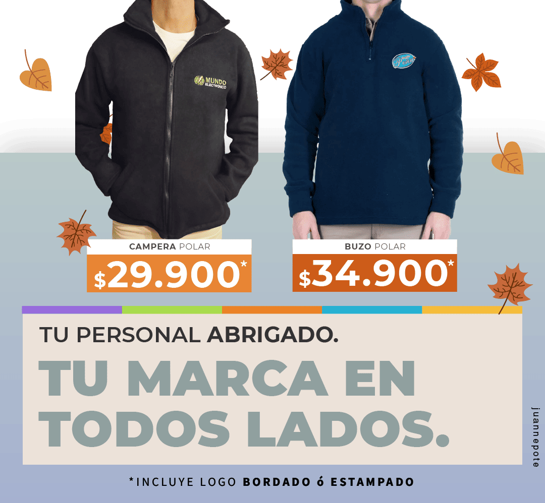 campera y chaleco polar